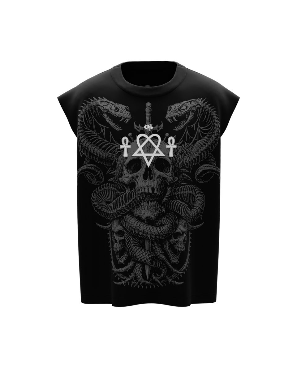 Slither Black Vest