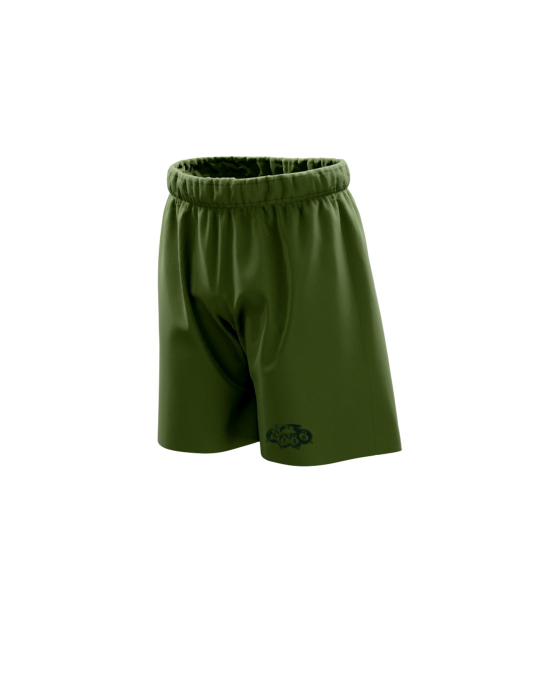 Basic Green Genrage Unisex Shorts