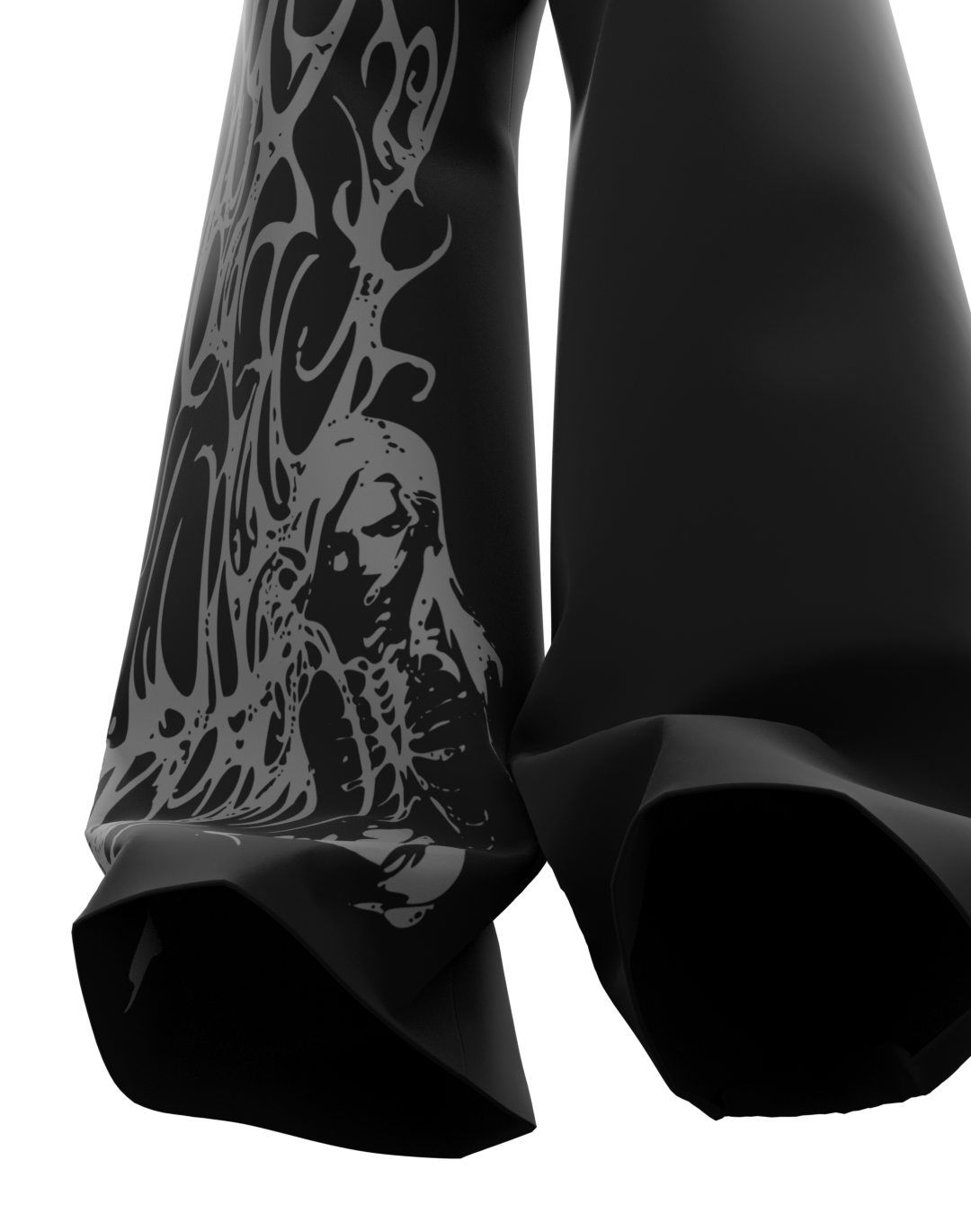 Kazi Unisex Straight Fit Baggy Pants