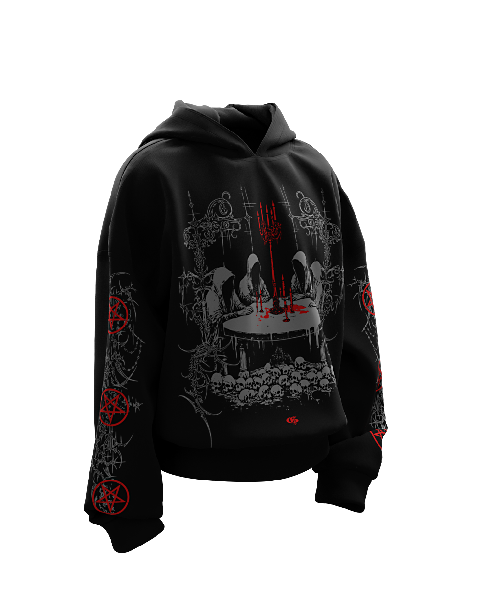 Ritual Black Boxy Oversized Hoodie [PRE-ORDER]