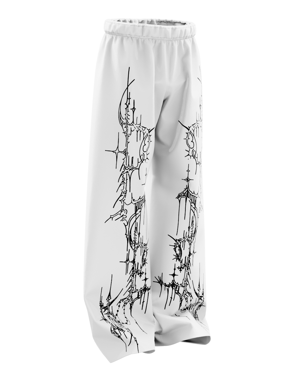 Crystal Sigilborn Unisex Straight Fit Baggy Pants