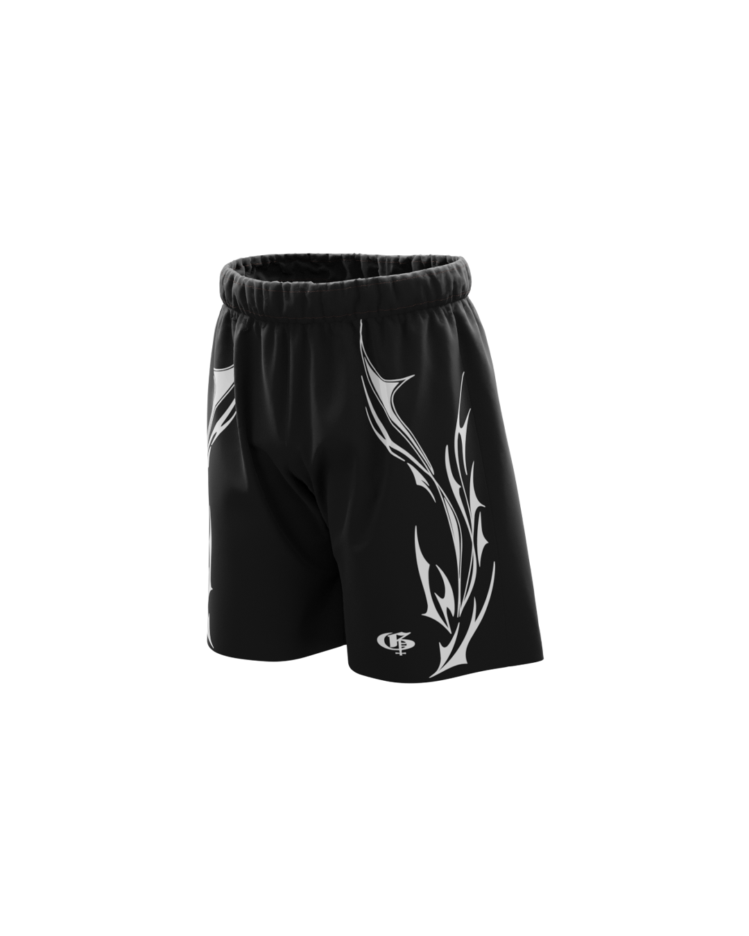 Blade Black Unisex Shorts