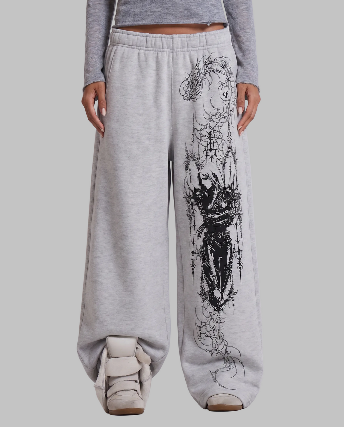 valkyrie-melange-unisex-straight-fit-baggy-pants-genrage-2