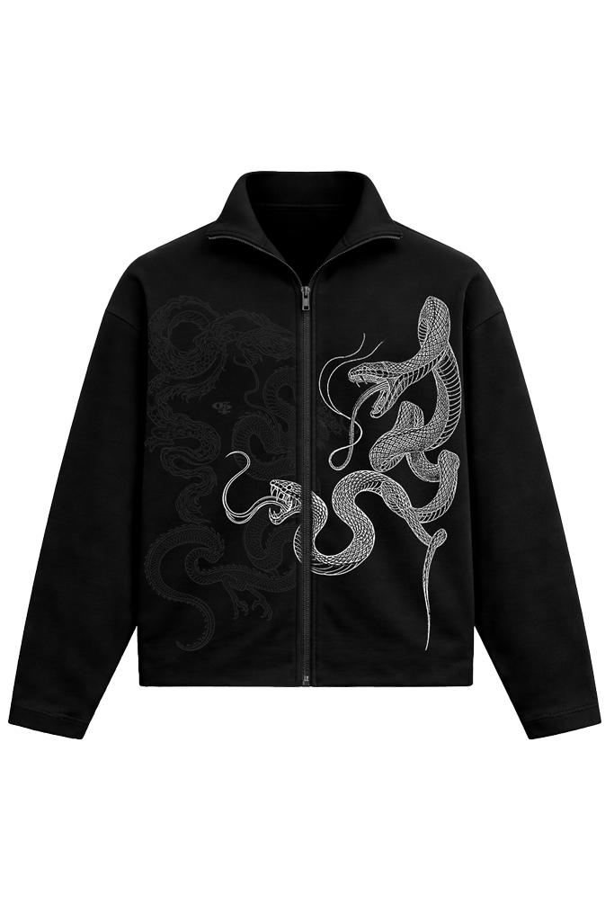 Venom Black Boxy Jacket