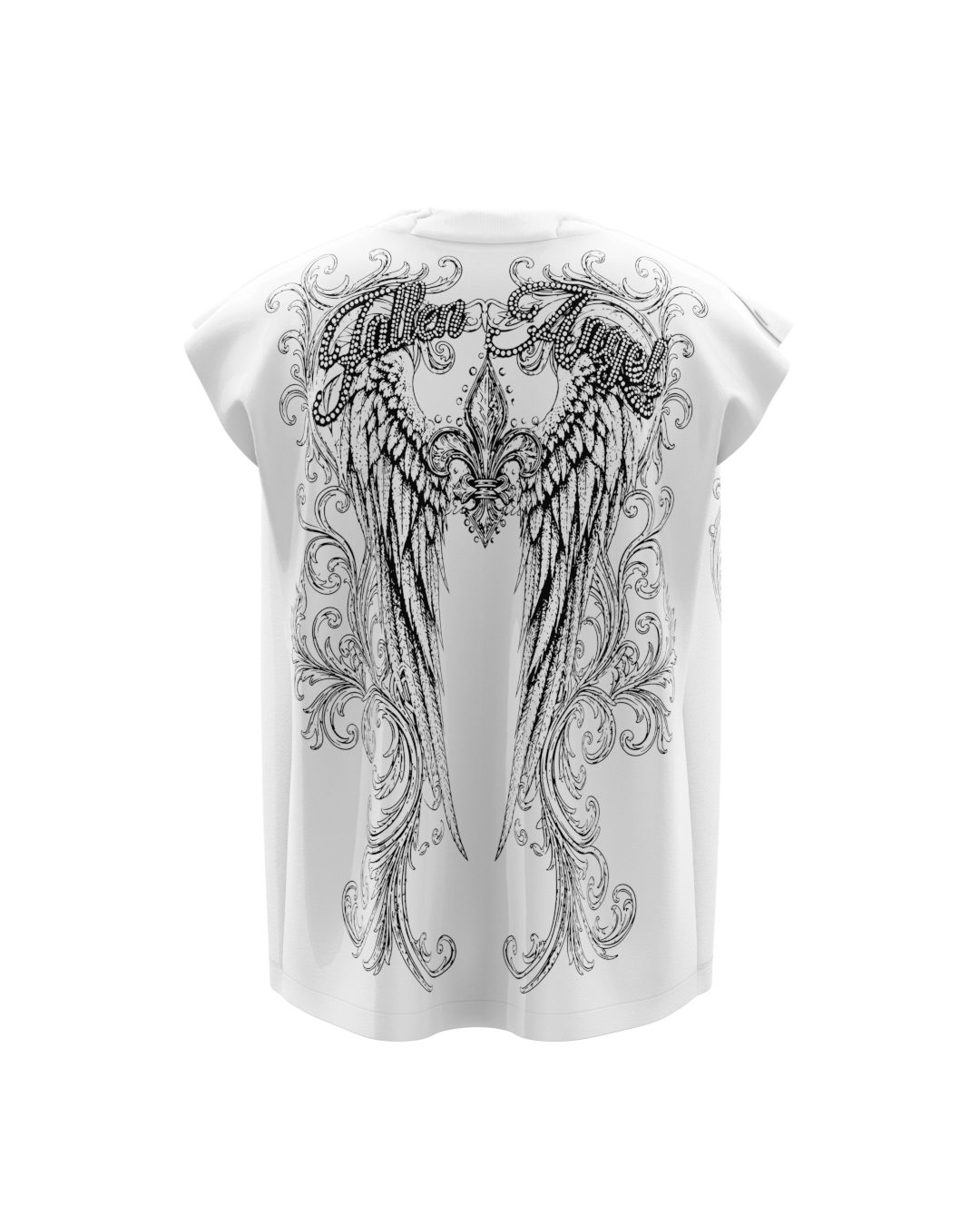 Angel White Vest
