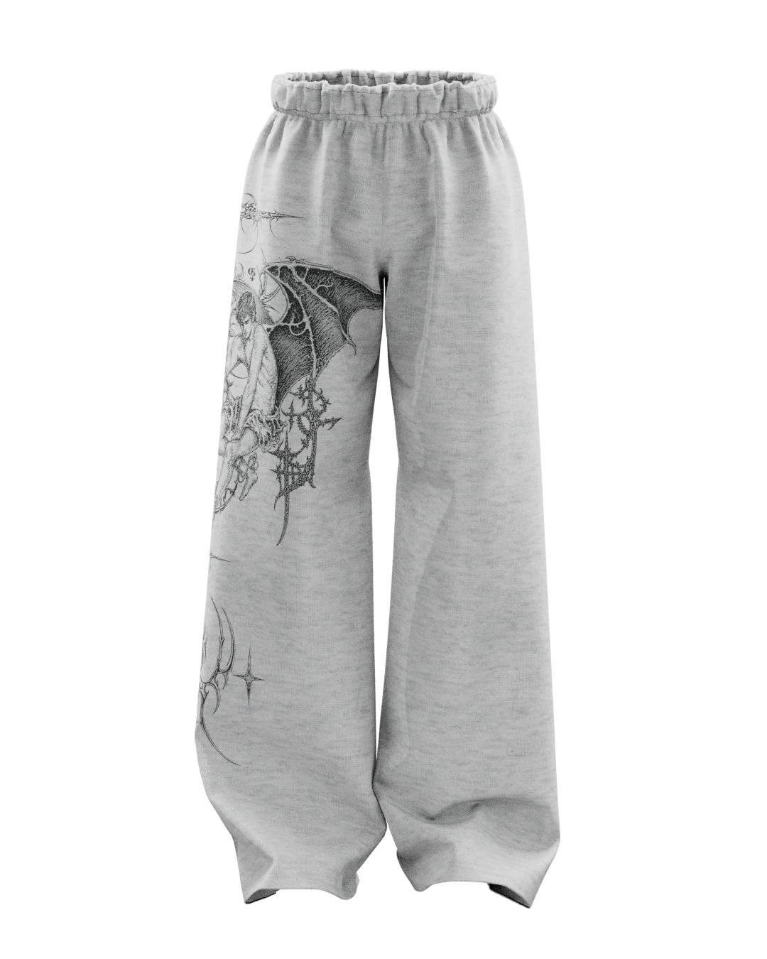 zenith-melange-unisex-straight-fit-baggy-pants-genrage-2