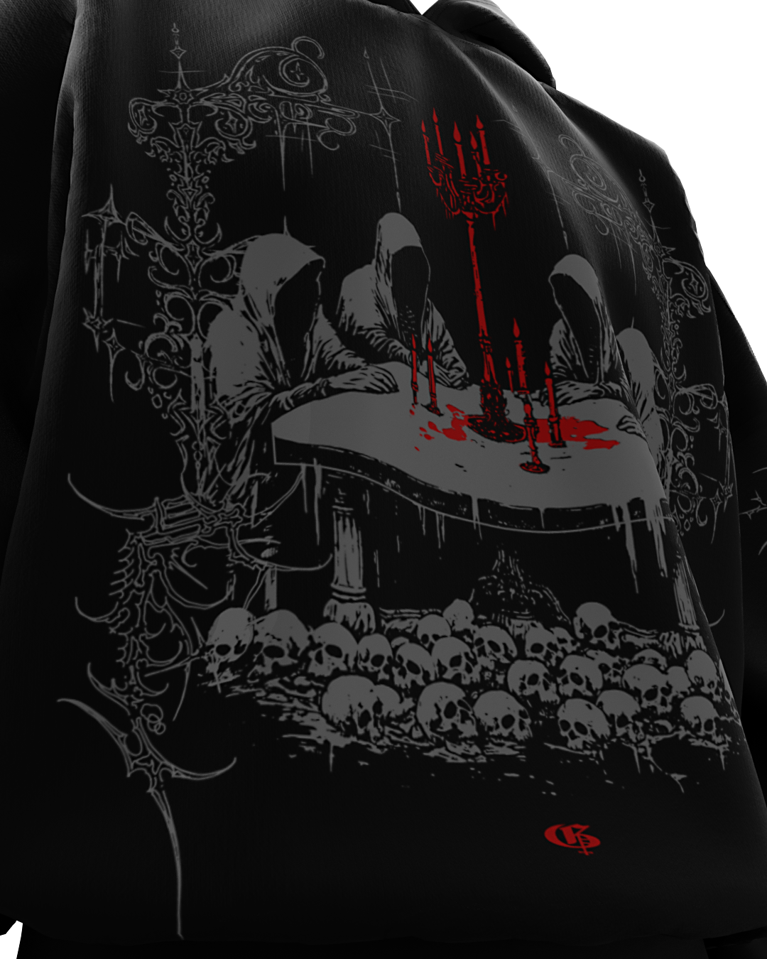Ritual Black Boxy Oversized Hoodie [PRE-ORDER]