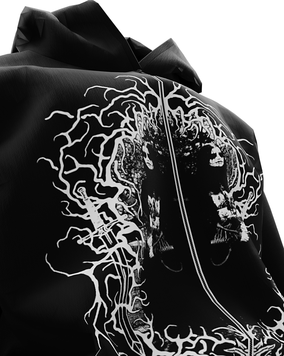 Exorcist Black Unisex Zipper Hoodie [PRE-ORDER]