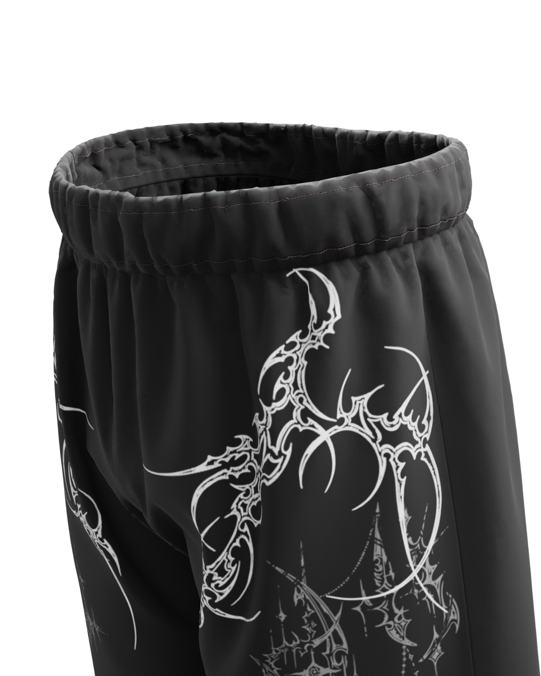 Sigil Black Unisex Shorts